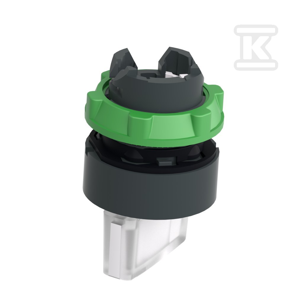 Comutator 2 poziții alb stabil LED - ZB5AK1213